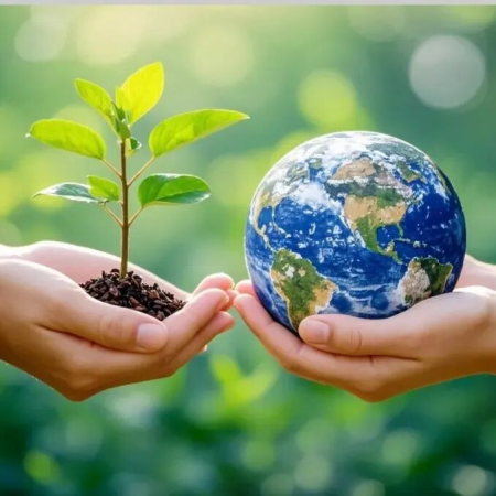 草树皆待春，你我共护绿