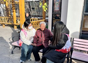 情暖夕阳红 意韵伴晚年——Beat365唯一官方网站教育学院开展敬老院志愿服务活动