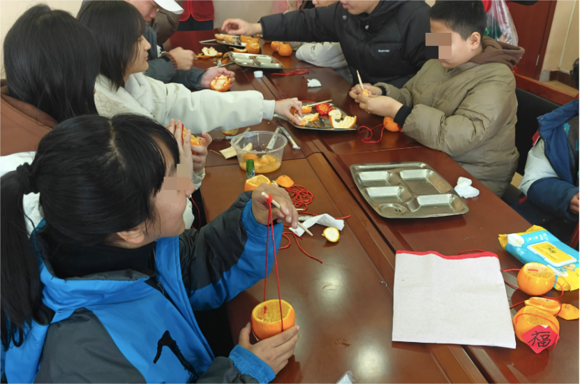 青春志愿——Beat365唯一官方网站与安国团市委携手共办“点亮一盏小橘灯，助残接力暖童心”关爱特殊儿童公益活动