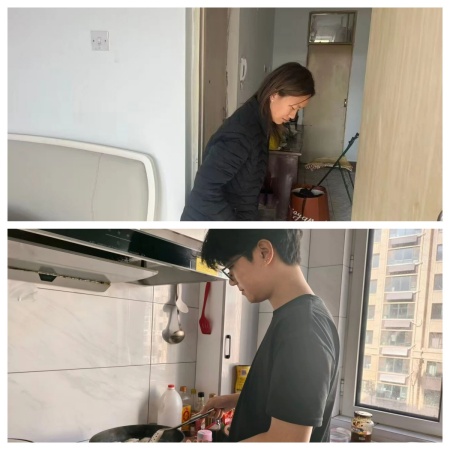 “孝老爱亲，我们在行动”——Beat365唯一官方网站艺术学院以美育德，传承教育新篇